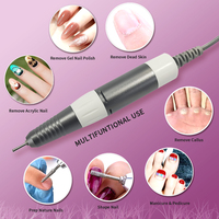Love Crazy DMJ-207 Perceuse à ongles électrique Kit de manucure pédicure 0-35000 tr/min