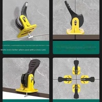 Système de nivellement de carreaux, clips réutilisables à pression pour la pose de carreaux de sol et de mur, fabriqué en Chine, emballé