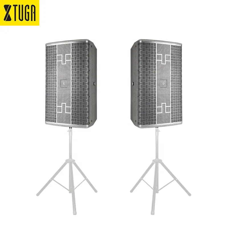Xtuga FB10s 2 Way 10 Inch Loudspeaker PA System Outdoor Speakers Audio System Sound Professional Music