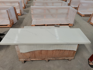 Encimera de cuarzo blanco Calacatta directa de fábrica encimera de cuarzo de cocina - Product Image 5