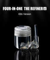 Diffuseur de CO2 4-en-1 en plastique PC pour aquarium, atomiseur écologique pour plantes aquatiques avec ventouses, vente en gros