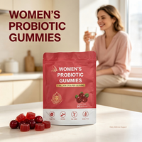 Gummies Probiotiques aux Canneberges OEM pour la Santé Intestinale et le Soutien Immunitaire des Femmes Adultes – Complément Naturel