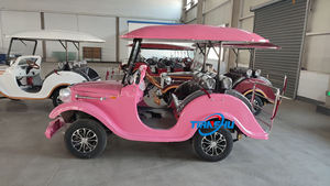 2025 nouveau Design Vintage 4 roues électrique <span class=keywords><strong>Club</strong></span> Car chaud 6 places pour les villages <span class=keywords><strong>de</strong></span> vacances usine pas cher prix 3 + 3 voiture <span class=keywords><strong>de</strong></span> bus touristique - Product Image 6