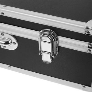 Caja de Herramientas de Aluminio con Inserciones de Espuma, Organizador Portátil para Herramientas y Piezas Pequeñas, Asa Antideslizante, Almacenamiento Duradero para Hogar y Garaje - Product Image 3