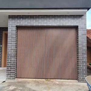 <span class=keywords><strong>Porte</strong></span> <span class=keywords><strong>de</strong></span> <span class=keywords><strong>garage</strong></span> moderne en alliage d'aluminium et acier, élégante, pour villa, insonorisée, isolante, ignifuge - Product Image 4