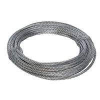 Câble en acier inoxydable SS304 de 12 mm, câble de suspension en acier, corde en acier utilisée pour diverses applications