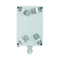 IIA IIB IIC Boîte de distribution d'énergie antidéflagrante Boîte de commande antidéflagrante en alliage d'aluminium Boîtiers d'instruments électroniques IP66