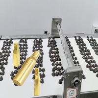 Machine d'emballage semi-automatique pour confiseries en forme spéciale avec film d'aluminium, haute efficacité, distribution de colle entièrement automatisée, personnalisable