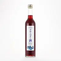 Blueberry rich flavor sake glass clear rice wine bottles brewing
