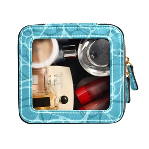 High Quality Customs Zipper <b>Cosmetic</b> Storage <b>Bag</b> Waterproof Portable Travel <b>Large</b> Capacity Wash <b>Cosmetic</b> <b>Bag</b> - Product Image 2