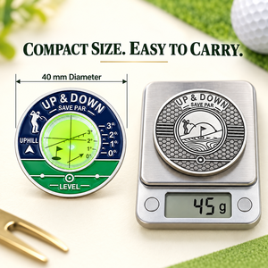 Custom Golf Tournament Gift Green Reader Bubble Level Metal Putting Tool OEM ODM Supplier for Clubs Factory Direct Bulk Supply - Product Image 4