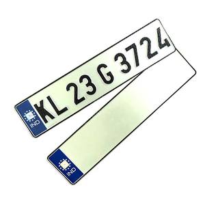 <span class=keywords><strong>Plaque</strong></span> d'immatriculation réfléchissante personnalisée <span class=keywords><strong>de</strong></span> l'Union européenne en relief, <span class=keywords><strong>plaque</strong></span> d'immatriculation britannique - Product Image 4