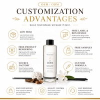 Diffuseur d'huiles essentielles de luxe parfumé romantique OEM ODM de qualité supérieure pour la décoration de la maison, chambre, salle de bain, toilettes
