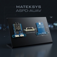Цифровой датчик скорости MATEKSYS ASPD-AUAV L431 CAN Node DroneCAN I2C MSP AUAV-L30D для FPV дронов и самолетов с фиксированным крылом