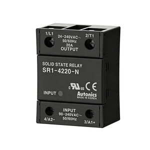 รีเลย์โซลิดสเตท Autonics รุ่น SR1 ซีรีส์ SR1-1420R-N/SR1-1430-N แบบถอดฮีทซิงค์ได้ ของแท้ใหม่ - Product Image 1