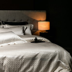 Italian High-end 5D Craftsmanship Jacquard Bedding Sets <strong>Beige</strong> 100% Australia Cotton Summer Quilt With <strong>Bedspread</strong> - Product Image 3