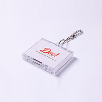 Boîte Professionnelle Personnalisée pour Album Vinyle, Porte-Clés Kpop Mini NFC CD, Étui Mini CD, Personnalisez Votre Morceau ou Album de Musique Préféré