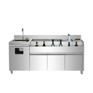 <span class=keywords><strong>Comptoir</strong></span> de <span class=keywords><strong>bar</strong></span> commercial personnalisé Offre Spéciale équipement de <span class=keywords><strong>bar</strong></span> <span class=keywords><strong>professionnel</strong></span> <span class=keywords><strong>comptoir</strong></span> de <span class=keywords><strong>bar</strong></span> multifonctionnel en acier inoxydable portable - Product Image 4