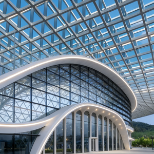 מערכת בנייה אמינה של מבני פלדה טרומיים למרכזי שוק מסחריים מודרניים ופיתוח קניונים - Product Image 2