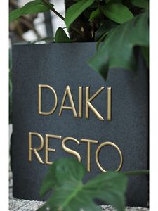 Ngoài Trời Bền Vòng In Kim Loại Biểu Tượng Dấu Hiệu Nghệ Thuật Gallery Mảng Khắc Tấm - Product Image 3