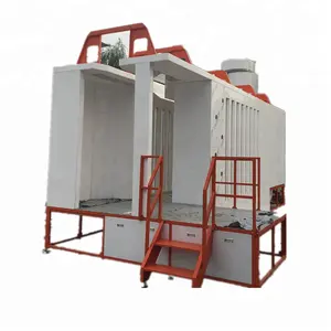 Cabine de pulverização automática para armário, painel de malha de arame, tubo de cerca, acessórios para máquinas de portas e janelas