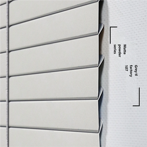 Stores vénitiens en aluminium en forme de L Rideaux bloquant la lumière pour salles de bain et toilettes Abat-jour à rouleau d'installation sans perçage - Product Image 6