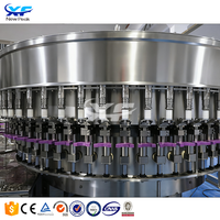 Nouvelle ligne complète de production d'eau minérale Peak, machine de remplissage d'eau potable, ligne d'embouteillage d'eau minérale 36000BPH