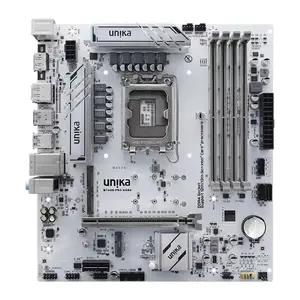 Original new B760M Gaming white B660 DDR4 CPU I3 I5 LGA1700 MATX FOR pc computer Office and household use gaming motherboard