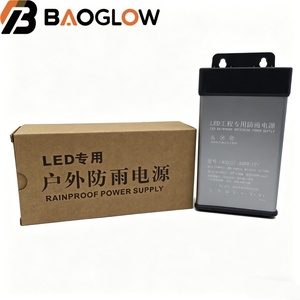 แหล่งจ่ายไฟ LED แบบบาง 60W 200W 400W แบบสวิตชิ่ง IP43 5A 33.3A หม้อแปลงสวิตชิ่งเดี่ยว ประสิทธิภาพ 80% สำหรับไฟ LED Strip - Product Image 3