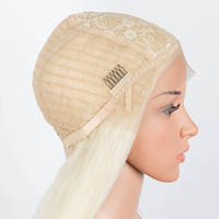 Perruques synthétiques haut de gamme en dentelle, blond cendré, pour perruque frontale en dentelle à raie en T ou raie centrale, longues, lisses et soyeuses, HD transparentes, sans colle