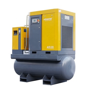 Compresor de Aire AirHorse Fácil de Instalar, Pequeño, de 5.5KW 7.5HP 4 en 1, Montado en Tanque, Compresor de Aire de Tornillo con Tanque de 300 Litros, 7.5KW 10HP - Product Image 2
