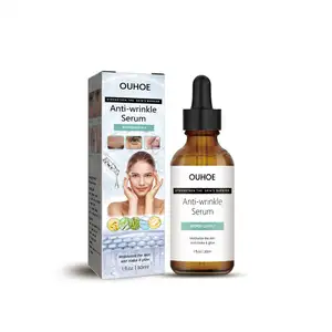 Ouhoe Hot Selling Anti-Falten-Serum Private Label Feuchtigkeit spendende Aufhellung Anti-Aging Anti-Falten-Hautpflege Gesichts pflege Großhandel