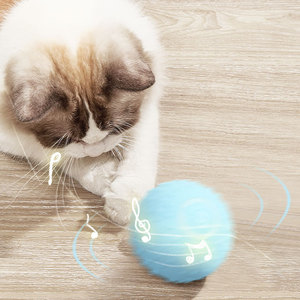 Thời trang hiện đại tự động cán nhựa con chó bóng thông minh nảy đồ chơi tương tác cho Đào Tạo - Product Image 4