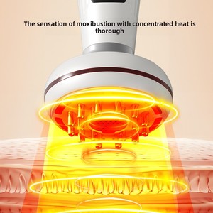 Electric Meridian Brush Gua Sha <strong>Device</strong> <strong>Back</strong> Heating Massager Musical Function <strong>Massage</strong> Tool USB Rechargeable Model A60 CN - Product Image 3