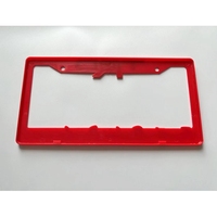 Cadre de plaque d'immatriculation personnalisé de haute qualité avec logo 3D imprimé et gaufré