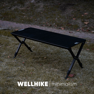 WELLHIKE New IGT Combination Table Portable Multifunctional Outdoor <strong>Camping</strong> <strong>Storage</strong> Table Foldable Two <strong>Units</strong> for Picnic - Product Image 5
