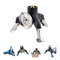 Adaptateur de convertisseur de tête de réchaud pour grils de camping, convertisseur de réchaud, cartouches pliables, trépieds, connecteurs de réchaud de camping