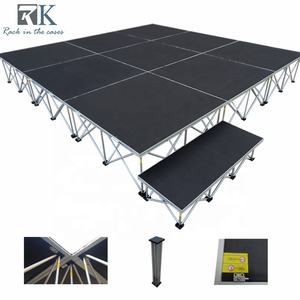 Escenario portátil modular de aluminio ligero para exposiciones, conciertos al aire libre, eventos y danza, en venta. - Product Image 1
