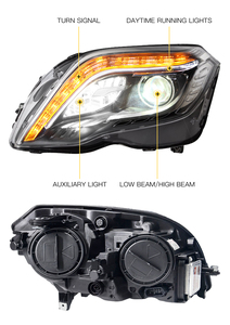 MJ para <span class=keywords><strong>Mercedes</strong></span> Benz 2013 2014 <span class=keywords><strong>2015</strong></span> <span class=keywords><strong>mercedes</strong></span>-benz <span class=keywords><strong>Glk</strong></span> X204 faro delantero luz diurna luz LED actualización faro - Product Image 4