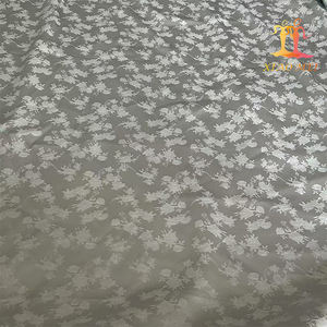 도매 싼 아프리카/인도 흰색 멋진 부드러운 새틴 자카드 브로케이드 직물 XM-JL0126 - Product Image 1