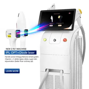 Multifunction 2in1 IPL& diode laser hair removal diode laser hair removal machine