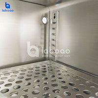 Four de séchage sous vide antidéflagrant en acier inoxydable à chauffage électrique Laboao avec affichage LCD et contrôle PID à double colonne