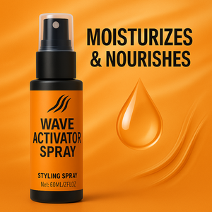 Pansly Wave Activator <span class=keywords><strong>Spray</strong></span> Tenue forte Styling pour les coiffures ondulées Barbes Formule douce N'endommage pas les <span class=keywords><strong>cheveux</strong></span> Anti-frisottis - Product Image 3