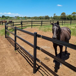Postes y Paneles de Cerca para Ranchos y Granjas de Acero Galvanizado - Product Image 1