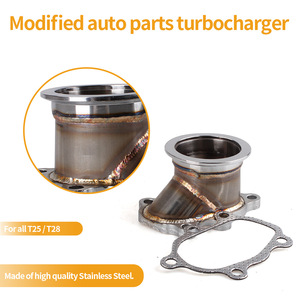 Adaptador de Brida para Turbocompresor de 2.5 Pulgadas (63mm) T25 T28 con Junta, Ajuste Universal para Tuberías - Product Image 4