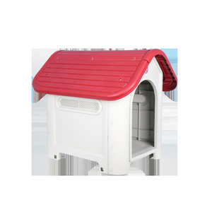 Hmtpc Niche pour chien d'extérieur rectangulaire imperméable pour toutes les saisons, petite maison pour chien en plastique HME101-403 - Product Image 3