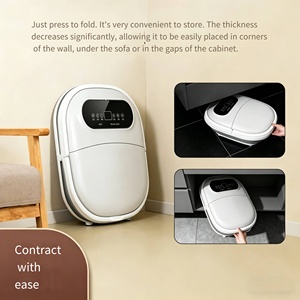 Bain de pieds électrique pliable transfrontalier avec fonction musicale, chauffage à température constante, écran tactile portable - Product Image 4