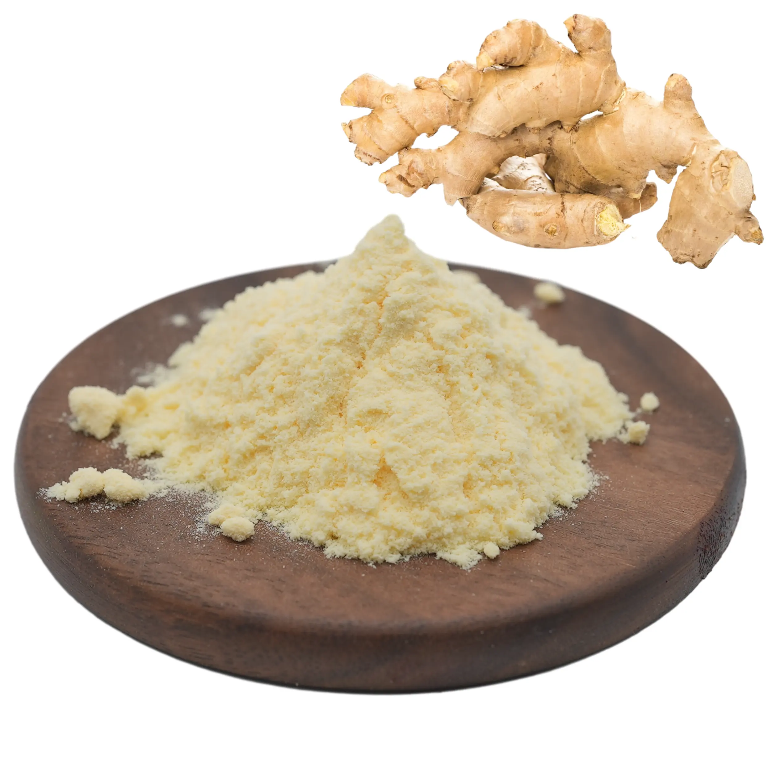 Gengibre em pó 100% orgânico Gengibre Gingerol de boa solubilidade em água