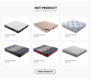 Phổ biến thiết kế phòng ngủ khách sạn đồ nội thất Nữ Hoàng Vua kích thước tùy chỉnh câm bọt Bộ nhớ miếng bọt biển túi cao su dừa mùa xuân nệm - Product Image 6