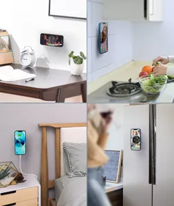 범용 자기 휴대 전화 홀더 자동차 마운트 플랫 4-7 인치 휴대 전화 용 대시 보드 벽 앞 유리 테이블 미러